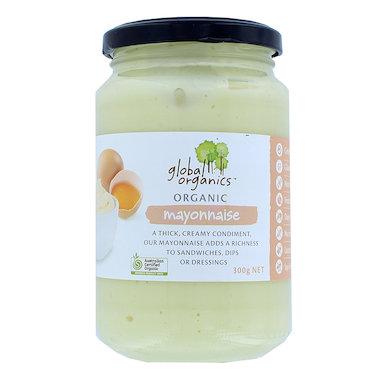 Global Organics Mayonnaise Traditional Organic 300g