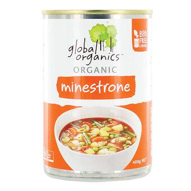 Global Organics Soup Minestrone Organic 400g