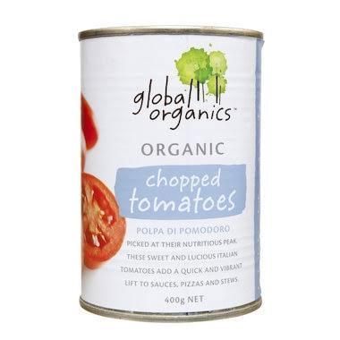 Global Organics Tomatoes Chopped Organic 400g