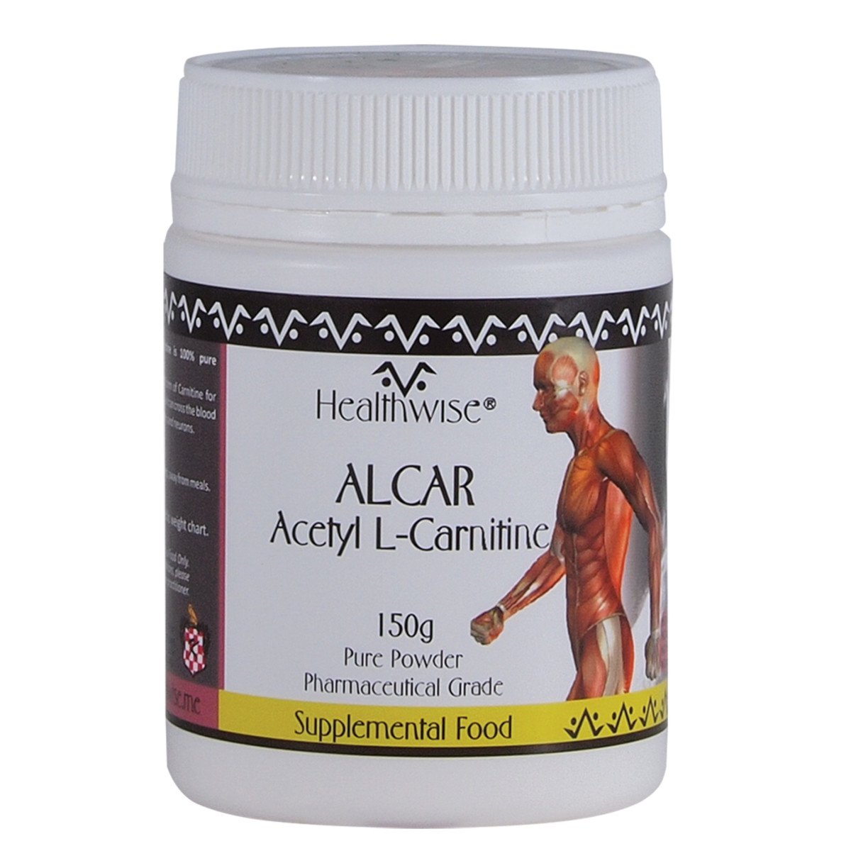 Healthwise Alcar Acetyl L-Carnitine 150g