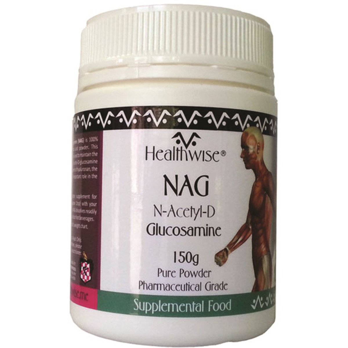 Healthwise Nag (N-Acetyl-D Glucosamine) 150g