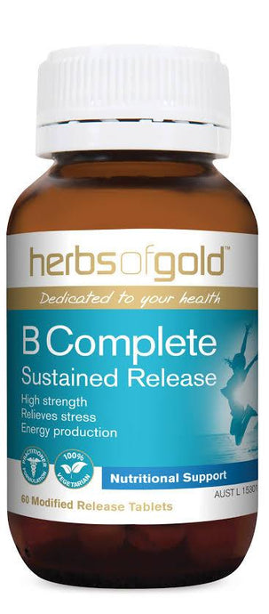 Herbs of Gold B Complete Sustained Release 60 Tablets