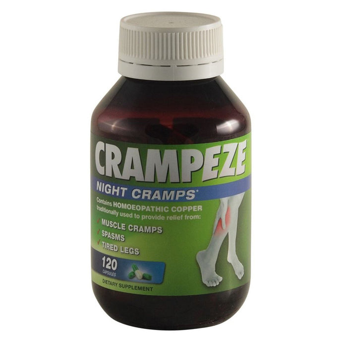Lacorium Crampeze Night Cramps 120 Capsules