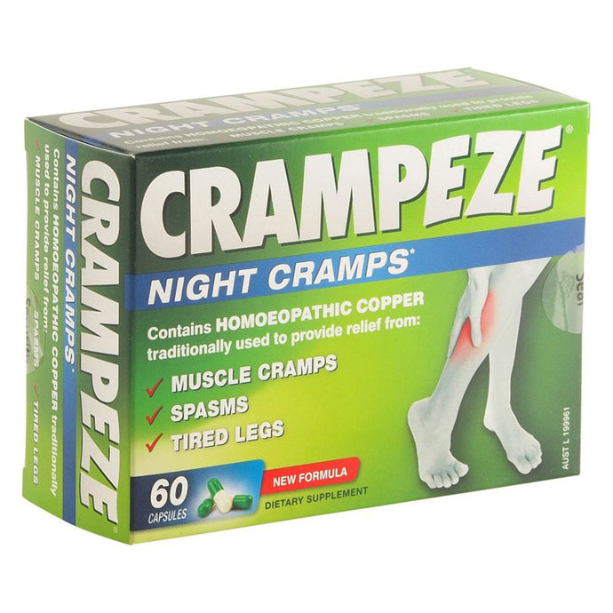 Lacorium Crampeze Night Cramps 60 Capsules