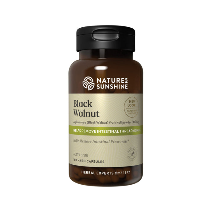Nature's Sunshine, Black Walnut, 500 mg, 100 Capsules