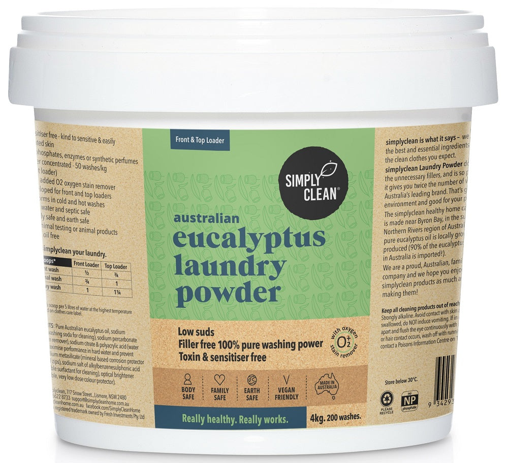 Simply Clean Eucalyptus Laundry 4kg