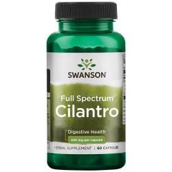 Swanson Premium Cilantro (Coriander) 425 mg 60 Capsules