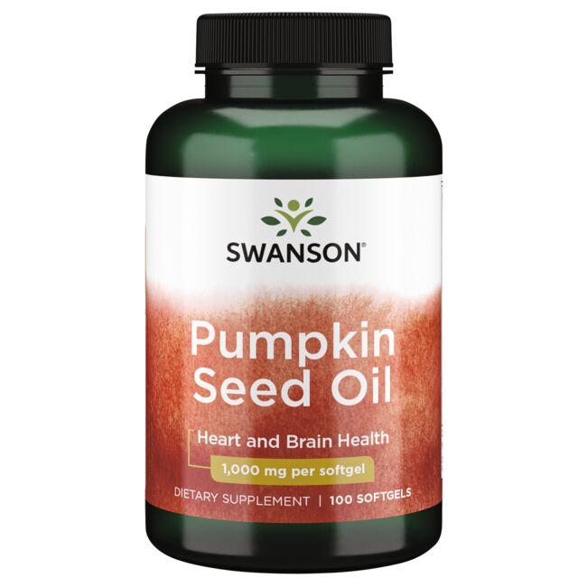 Swanson Premium Pumpkin Seed Oil 1000mg 100 Softgels
