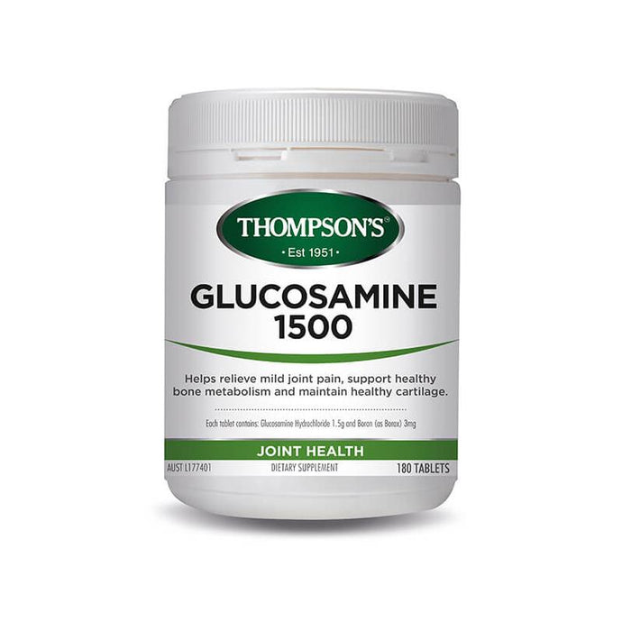 Thompson’s Glucosamine 1500mg 180 Tablets