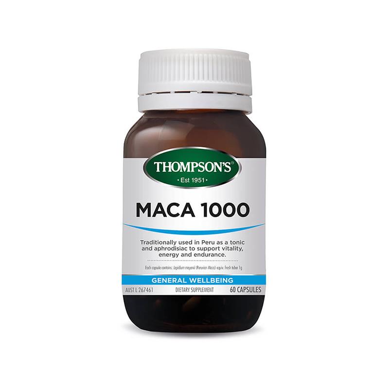 Thompson's Maca 1000mg 60 Capsules