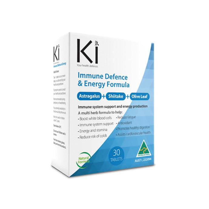 Martin & Pleasance Ki Immune Defence & Energy 30 Tablets