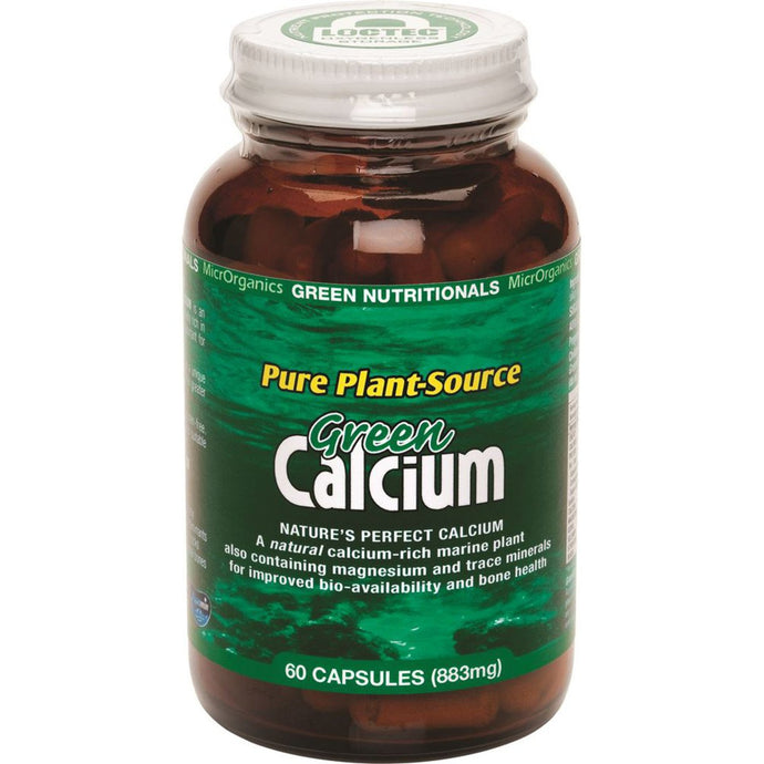 Microrganics Green Nutritionals Green Calcium (Pure Plant-Source) 60 Capsules