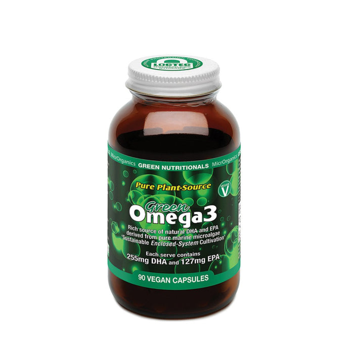 Microrganics Green Nutritionals Green Omega3 90 Veggie Capsules