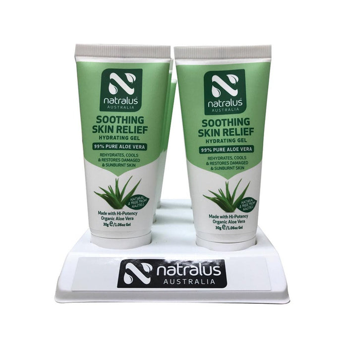 Natralus Soothing Skin Relief Aloe Vera Gel 30g x 6 Pack