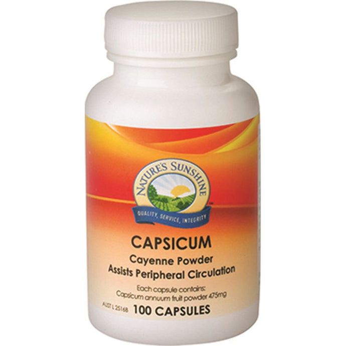 Nature'S Sunshine Capsicum 475Mg 100 Capsules
