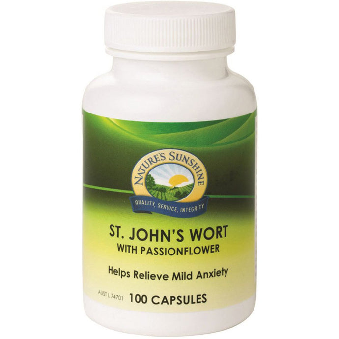 Nature'S Sunshine St. John'S Wort With Passionflower 100 Capsules