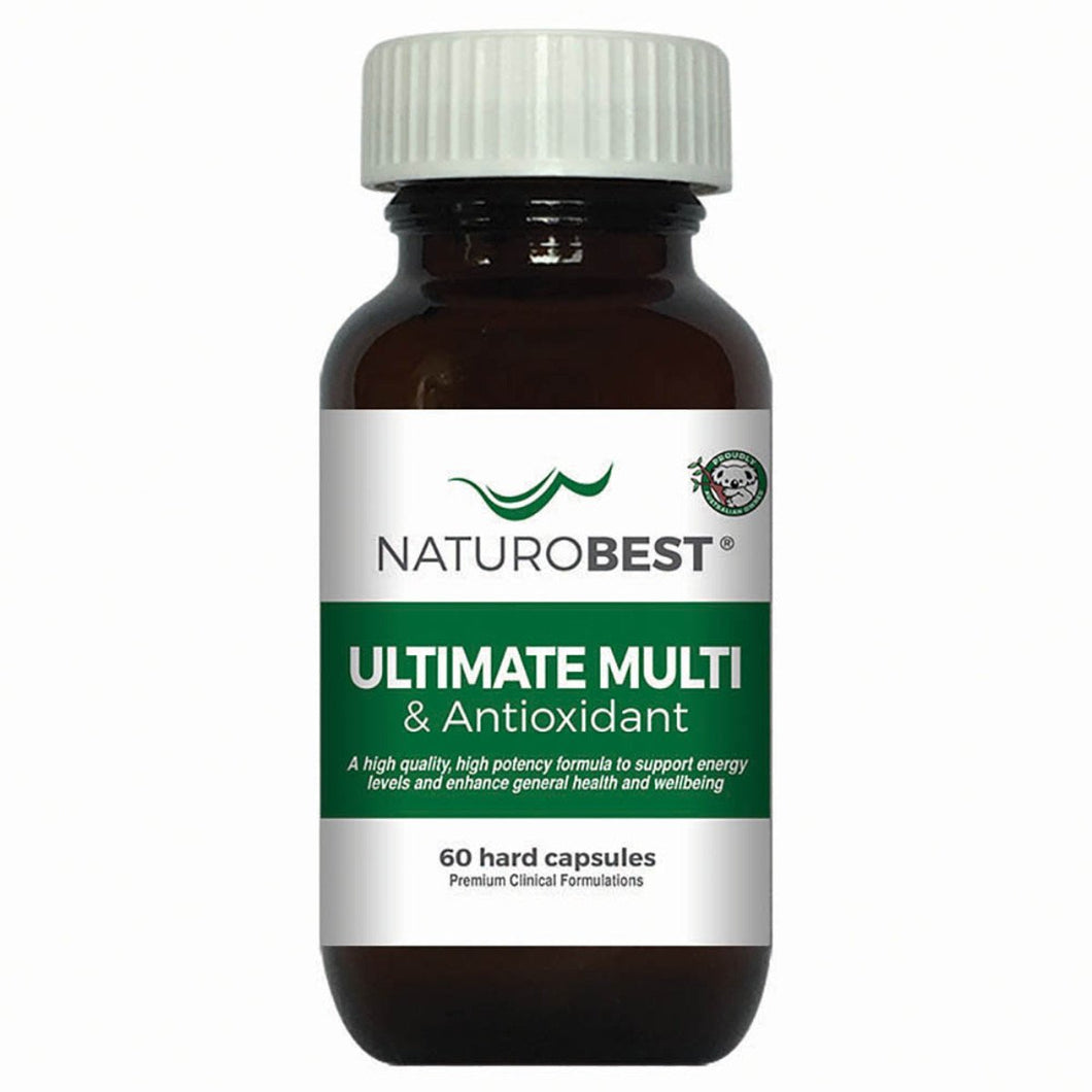 Naturobest Ultimate Multi And Antioxidant 60 Capsules