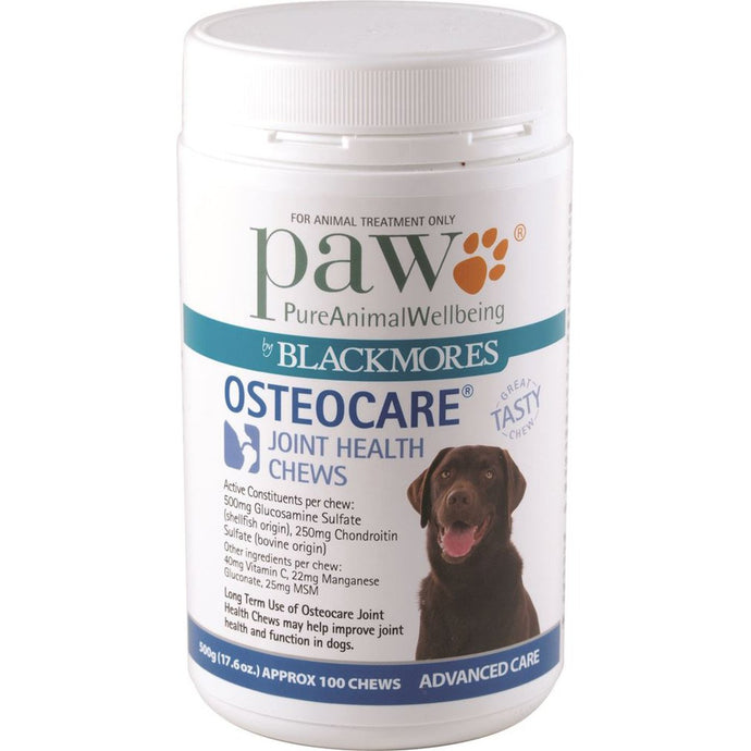 Paw Osteocare Joint Health Chews 500g (Approx 100 Chews)