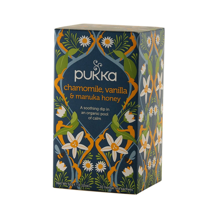 Pukka Chamomile Vanilla & Manuka Honey x 20 Tea Bags