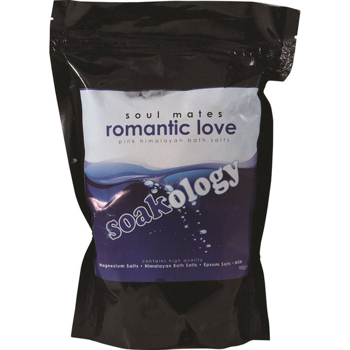 Saltco Soakology Himalayan Bath Salts Romantic Love (Soul Mates) 900g