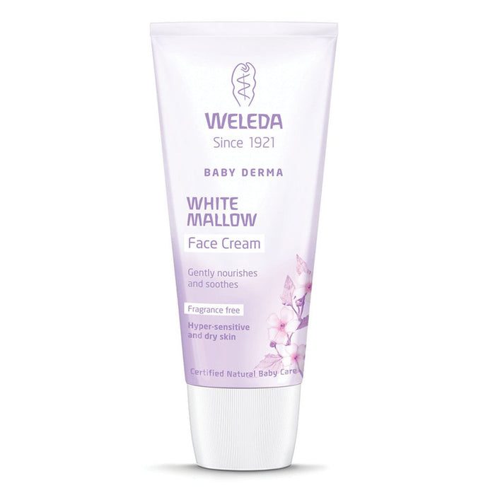 Weleda Baby Derma White Mallow Facial Cream Fragrance Free 50ml