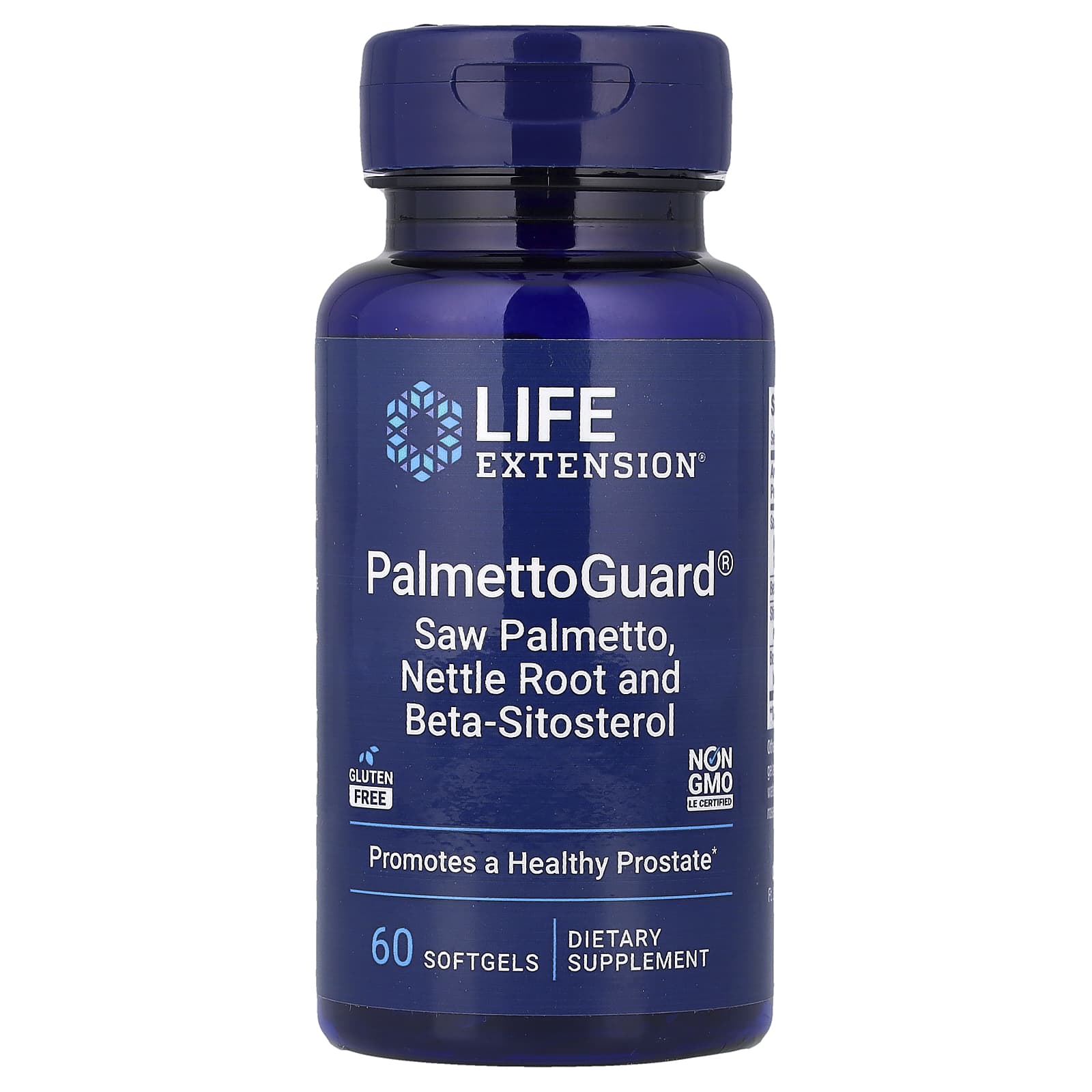 Life Extension, PalmettoGuard®, Saw Palmetto, Nettle Root and Beta-Sitosterol, 60 Softgels
