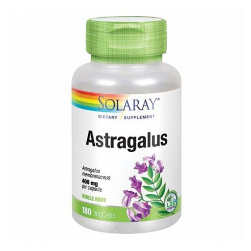 Solaray, True Herbs, Astragalus, 400 mg, 180 VegCaps