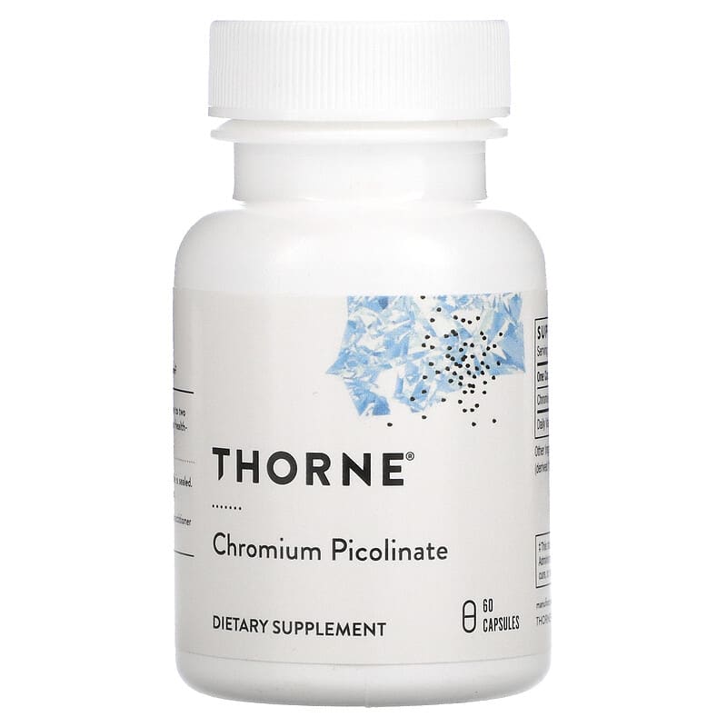 Thorne Research Chromium Picolinate 60 Veggie Caps