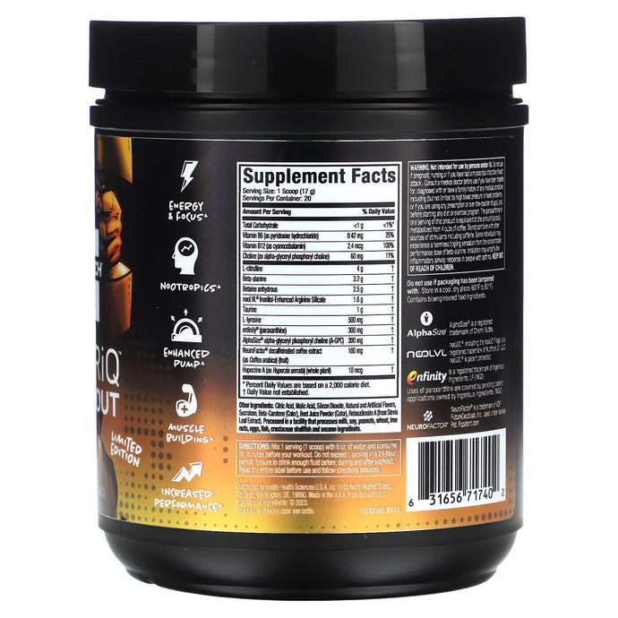 MuscleTech, Limited Edition, Euphoriq, Pre-Workout, Boogieman Punch, 12.06 oz (342 g)