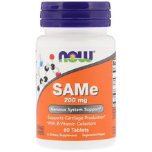 Load image into Gallery viewer, Now Foods SAMe 200mg 60 Tablets