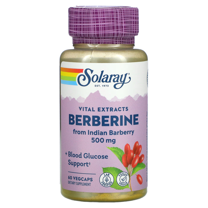 Solaray Berberine 500mg 60 VegCaps