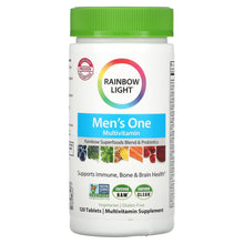 Load image into Gallery viewer, Rainbow Light, Men&#39;s One Multivitamin, 120 Tablets