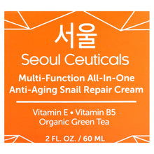 Load image into Gallery viewer, SeoulCeuticals, Multi-Function All-In-One Anti-Aging Snail Repair Cream, 2 fl oz (60 ml)