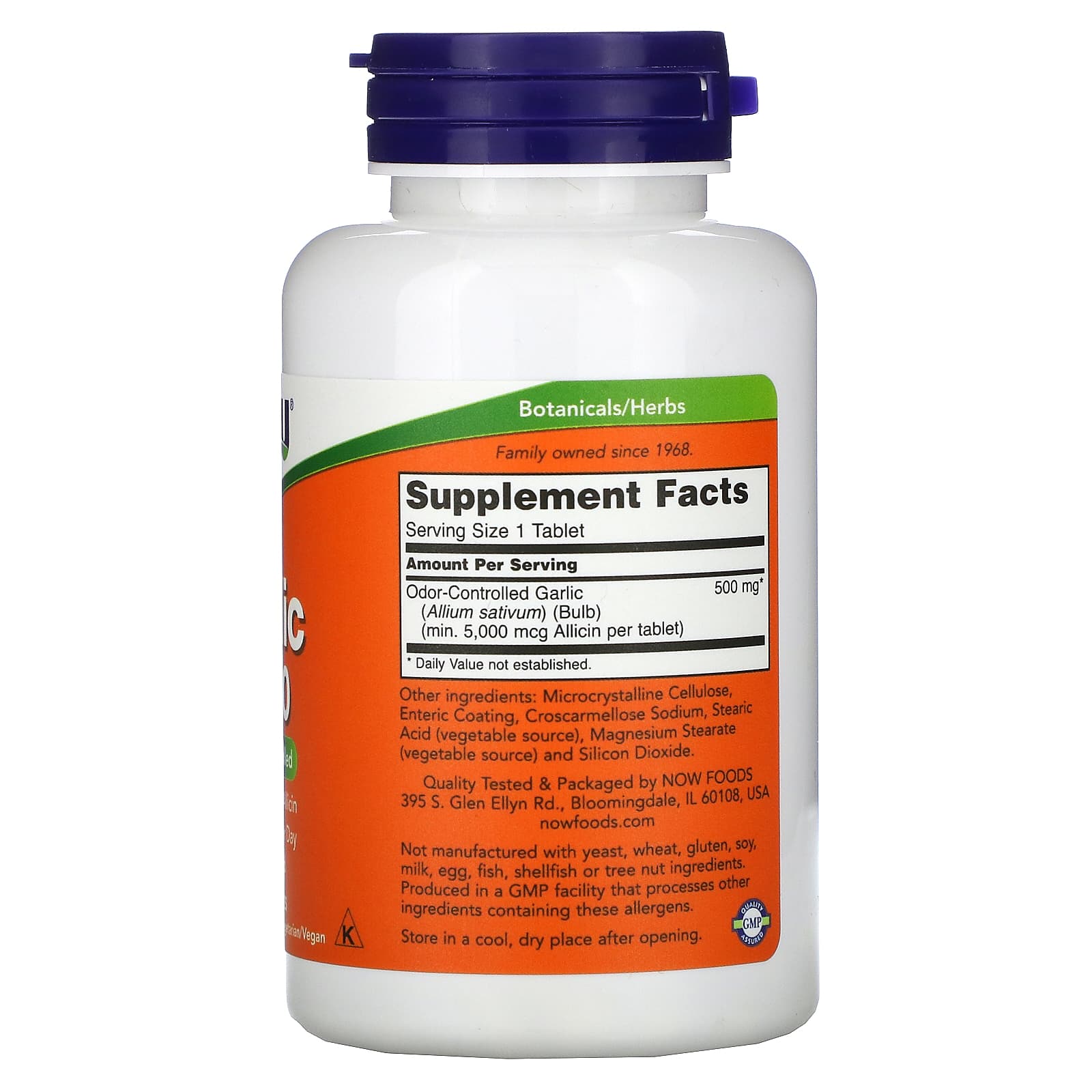 Now Foods Garlic 5000, 90 Tablets