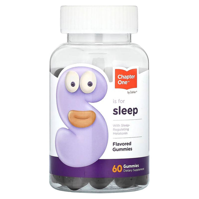 Chapter One, S is for Sleep, With Sleep-Regulating Melatonin, Flavored, 60 Gummies