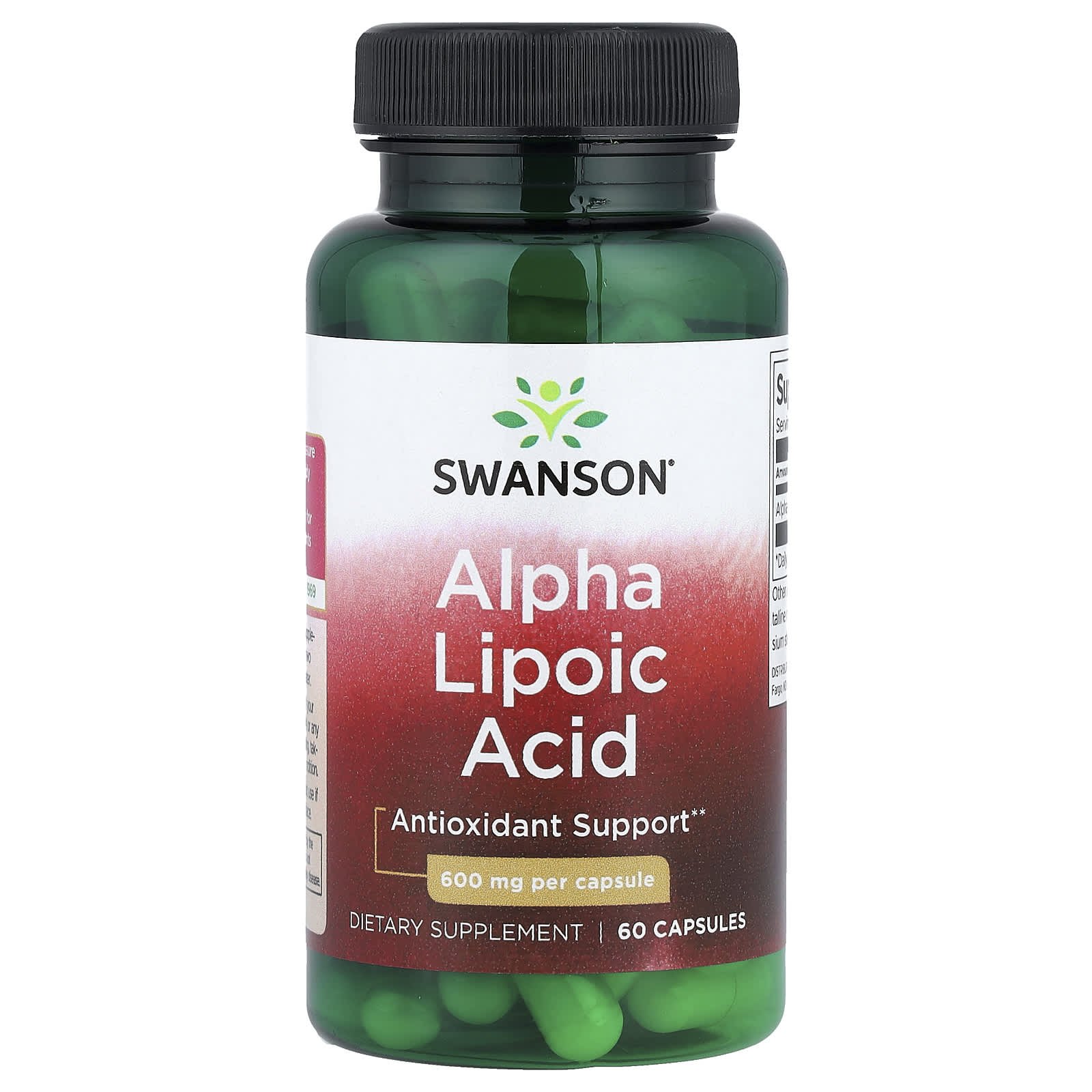 Swanson Ultra Alpha Lipoic Acid 600mg 60 Capsules