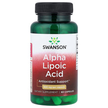 Load image into Gallery viewer, Swanson Ultra Alpha Lipoic Acid 600mg 60 Capsules