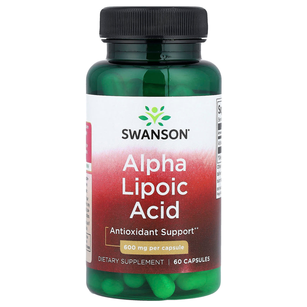 Swanson Ultra Alpha Lipoic Acid 600mg 60 Capsules