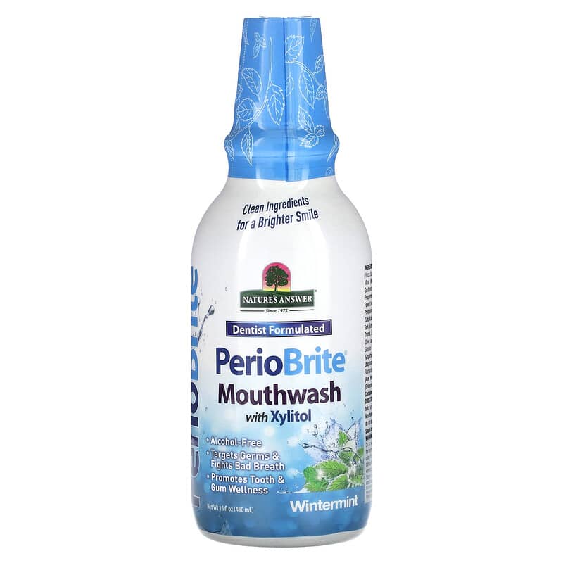PerioBrite Natural Mouthwash Nature's Answer Supplement Australia ...