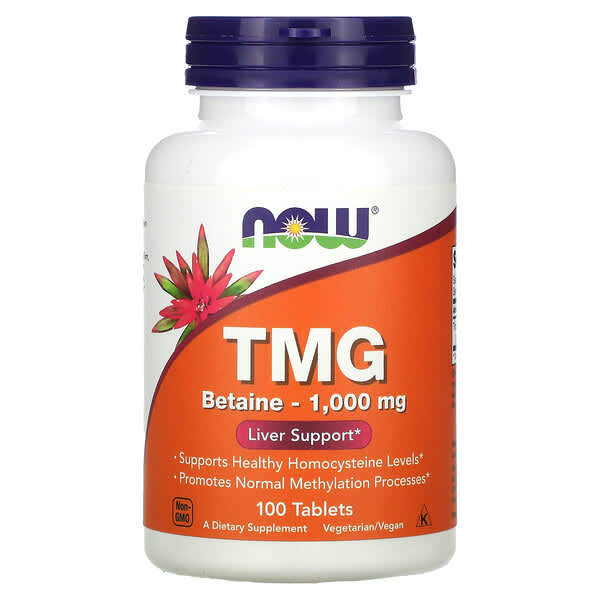 Now Foods TMG 1000mg 100 Tablets