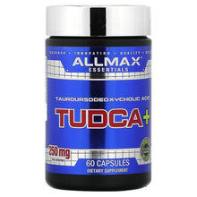 Load image into Gallery viewer, ALLMAX, TUDCA+, 250 mg, 60 Capsules