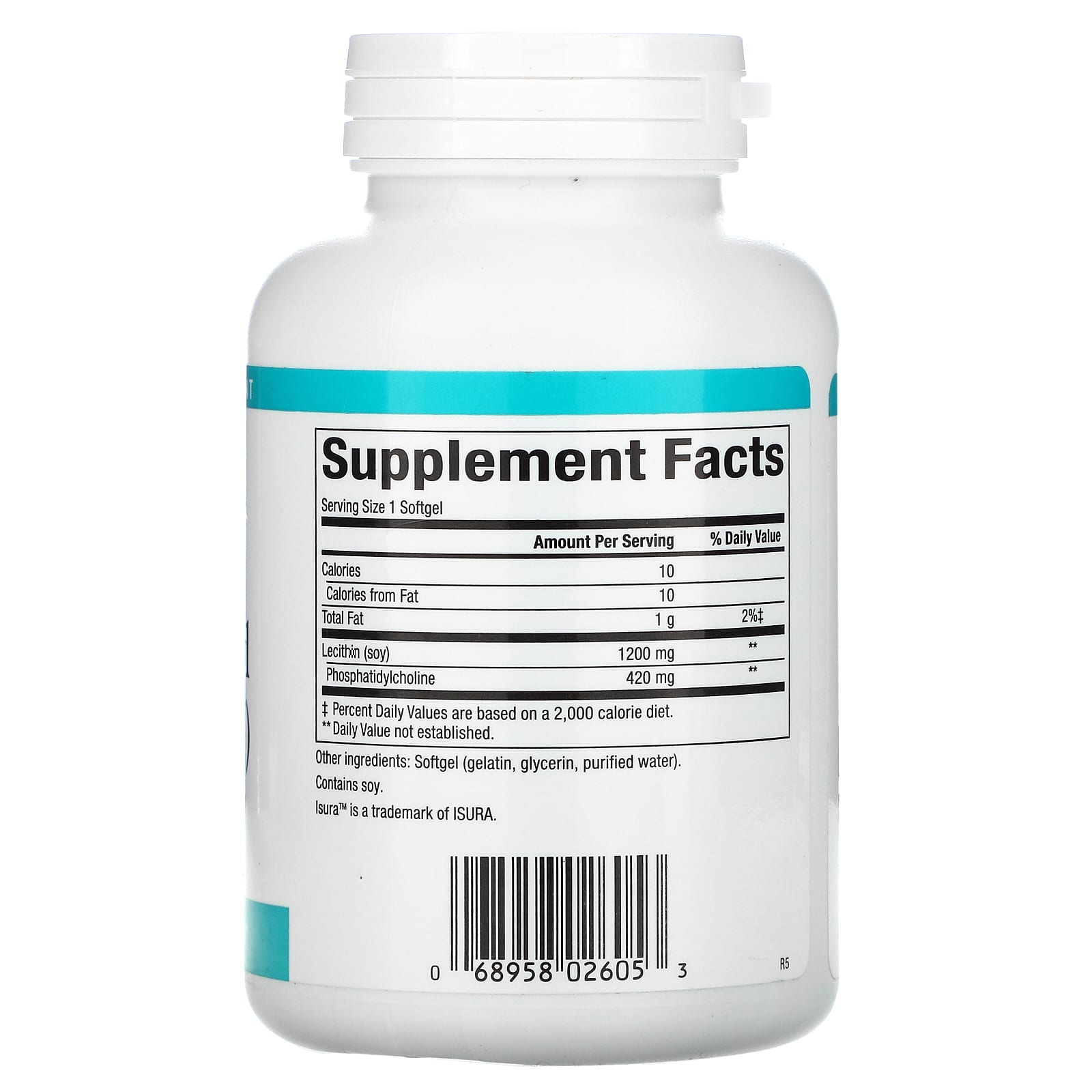 Natural Factors Phosphatidyl Choline (PC) 420mg 90 Softgels
