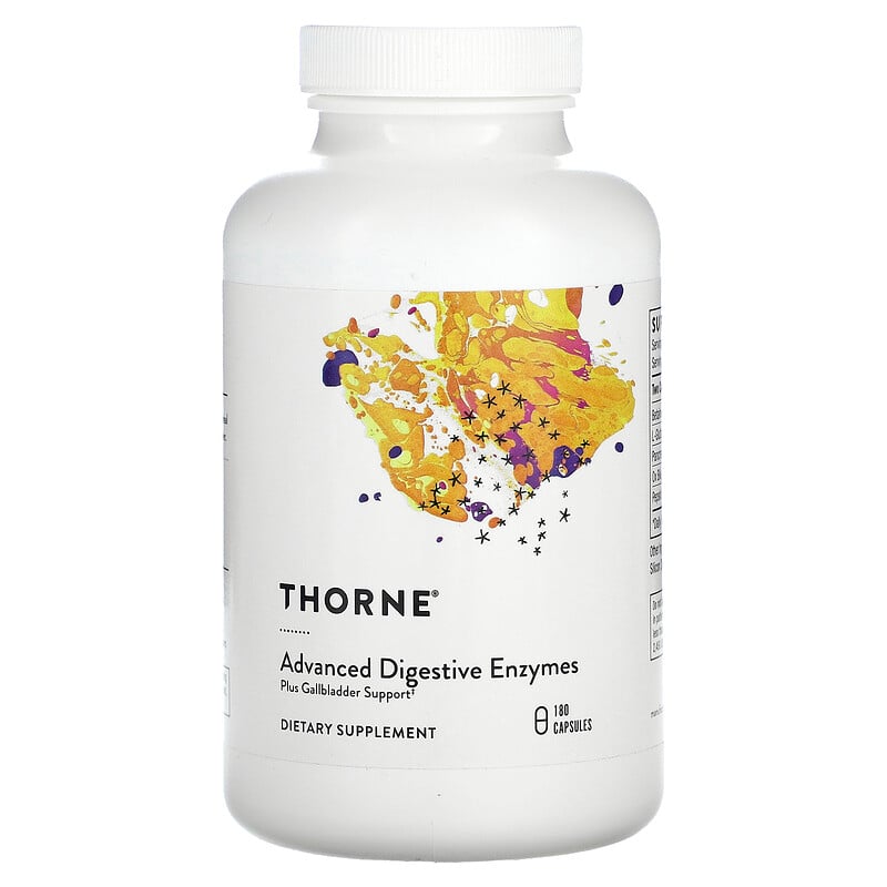 Thorne, Advanced Digestive Enzymes, 180 Capsules