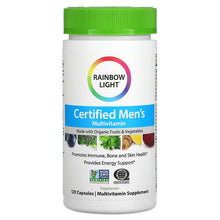 Load image into Gallery viewer, Rainbow Light, Certified Men&#39;s Multivitamin, 120 Capsules