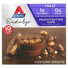 Load image into Gallery viewer, Atkins, Endulge, Peanut Butter Cups, 10 Packs, 0.6 oz (17 g) Each