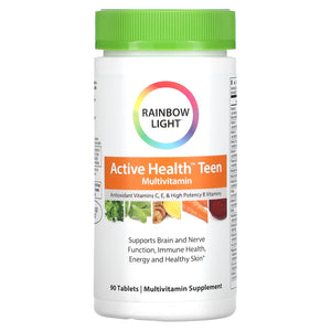 Rainbow Light Active Health Teen Food Based Multivitamin 90 Tablets