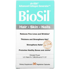 Load image into Gallery viewer, BioSil, ch-OSA Advanced Collagen Generator, 30 Vegetarian Capsules