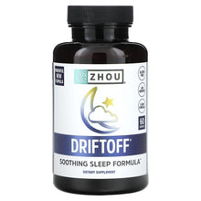 Load image into Gallery viewer, Zhou Nutrition, Driftoff, Soothing Sleep Formula, 60 Capsules