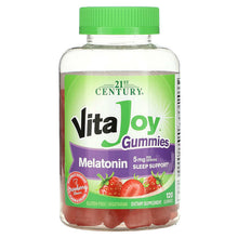 Load image into Gallery viewer, 21st Century VitaJoy Melatonin Gummies 5mg, per serving 120 Gummies