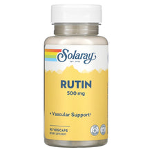 Load image into Gallery viewer, Solaray, Rutin, 500 mg, 90 VegCaps